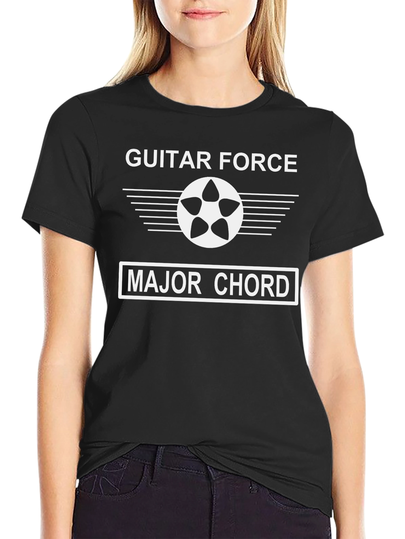 Guitar Force Major Chord Graphic T-Shirt