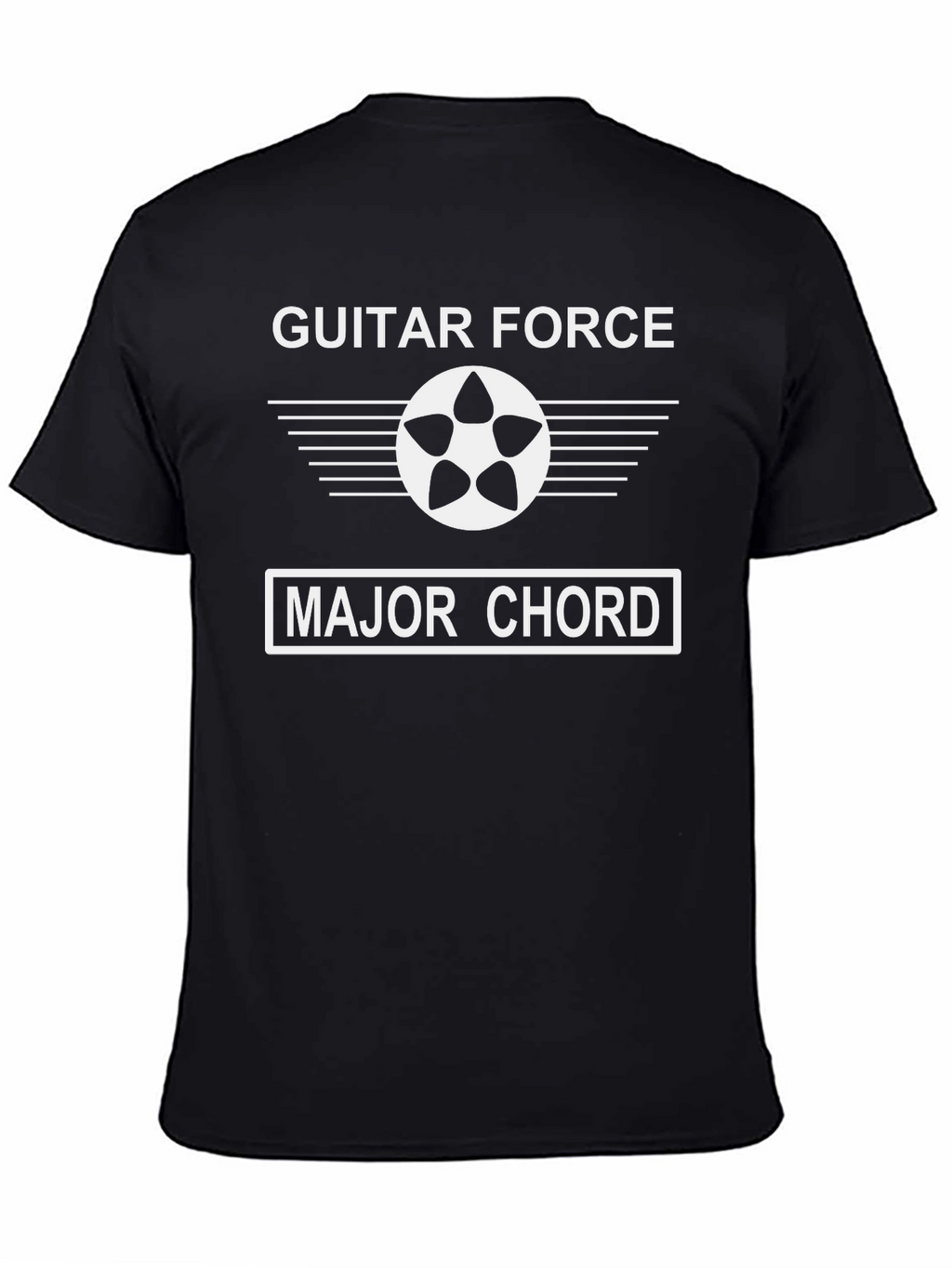 Guitar Force Major Chord Graphic T-Shirt