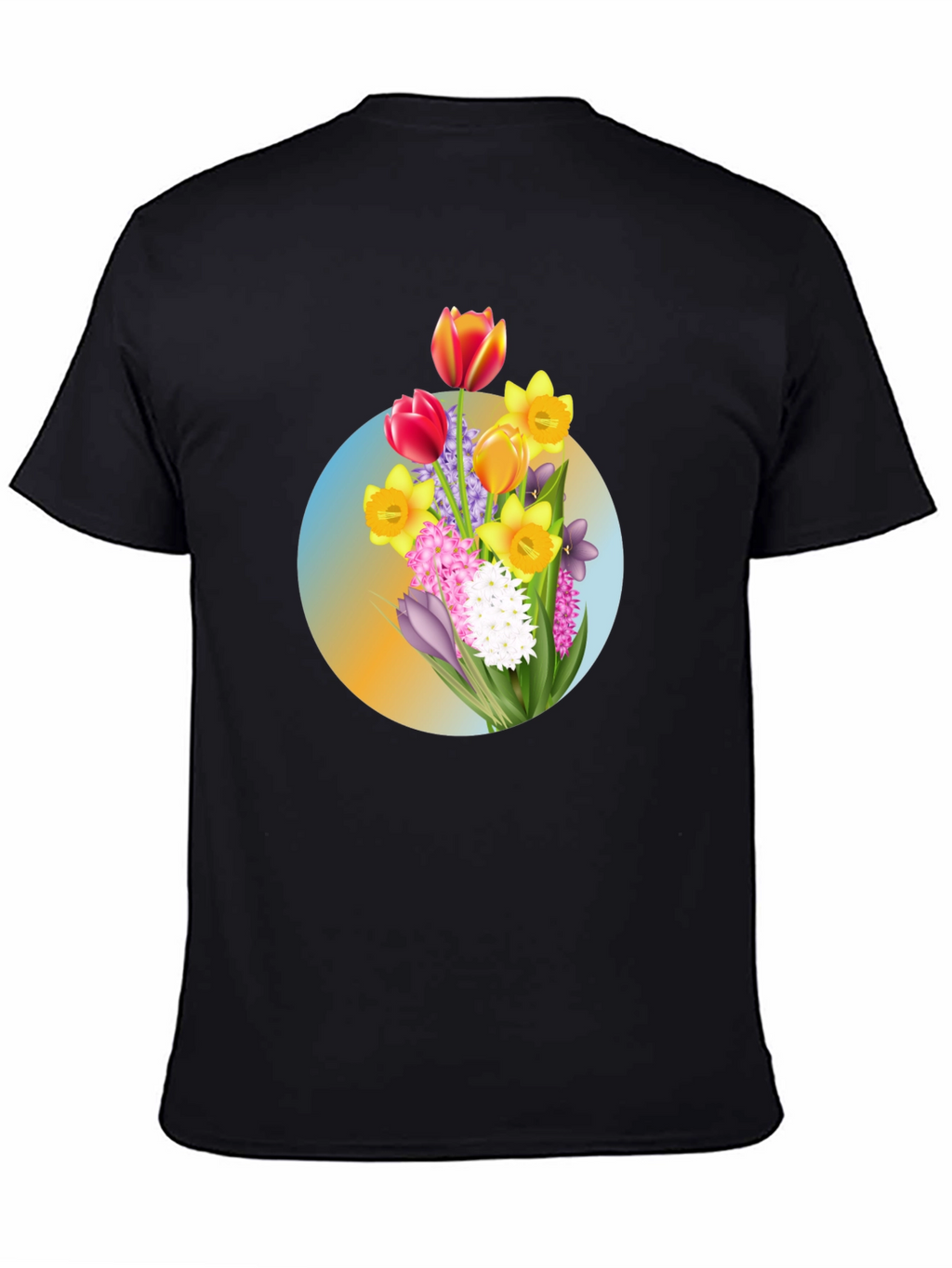 Floral Bouquet Graphic T-Shirt
