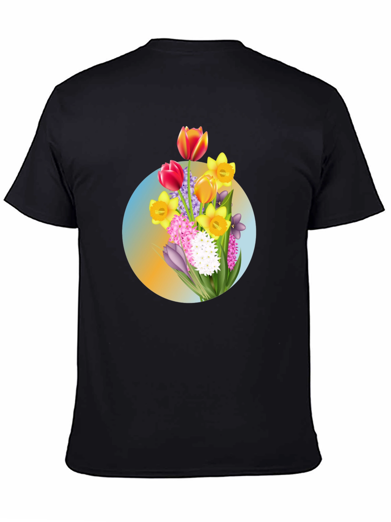 Floral Bouquet Graphic T-Shirt