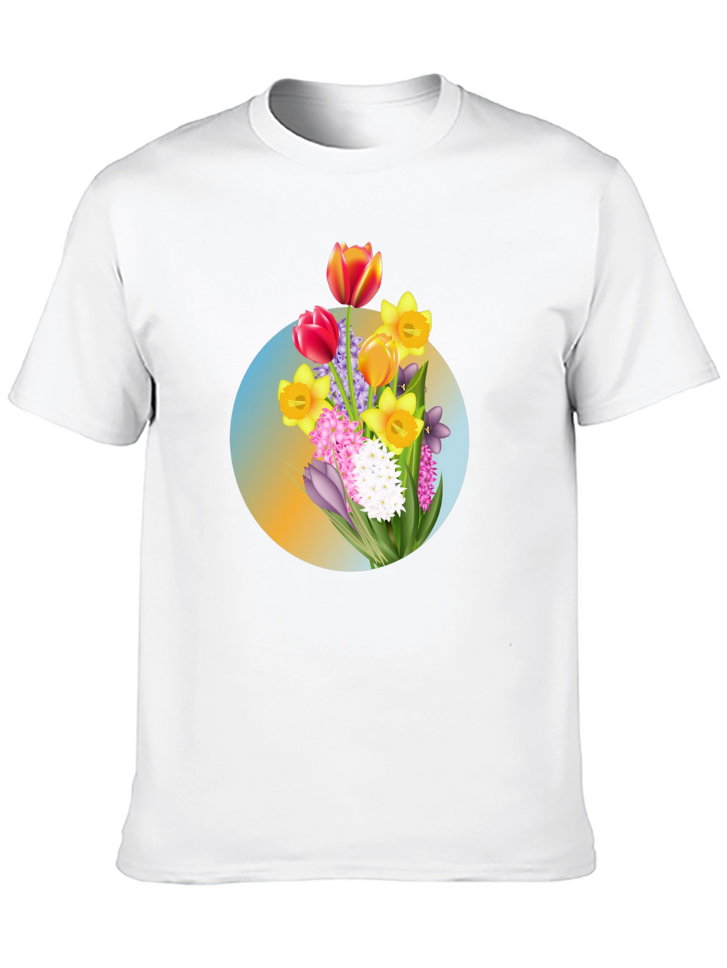 Floral Bouquet Graphic T-Shirt