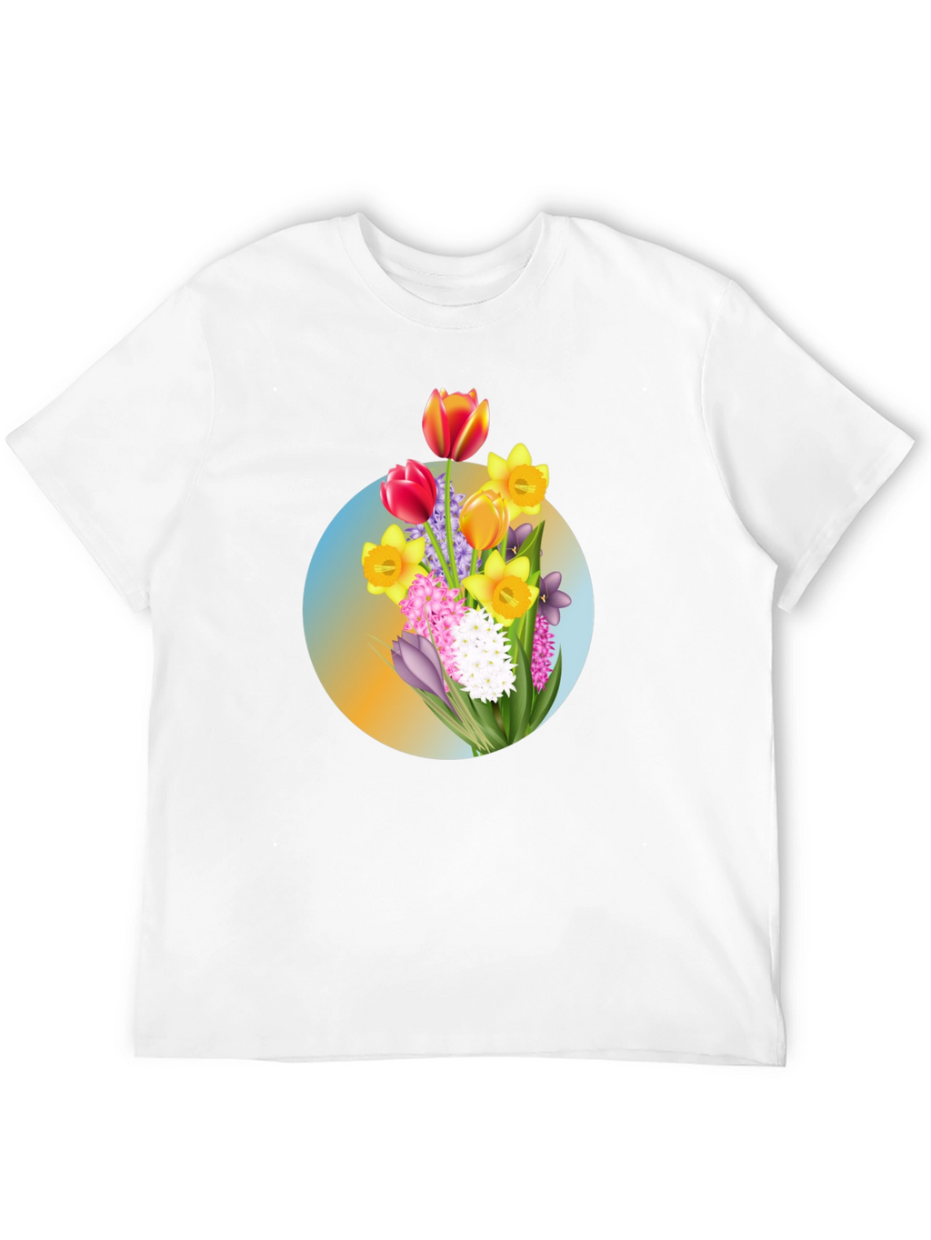 Floral Bouquet Graphic T-Shirt