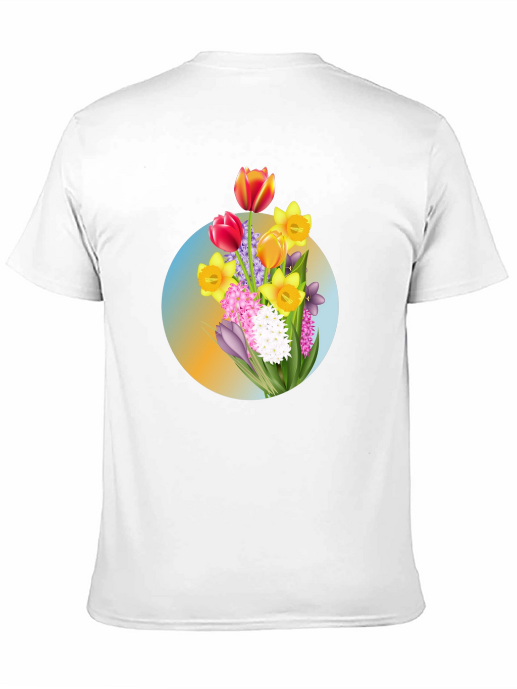 Floral Bouquet Graphic T-Shirt