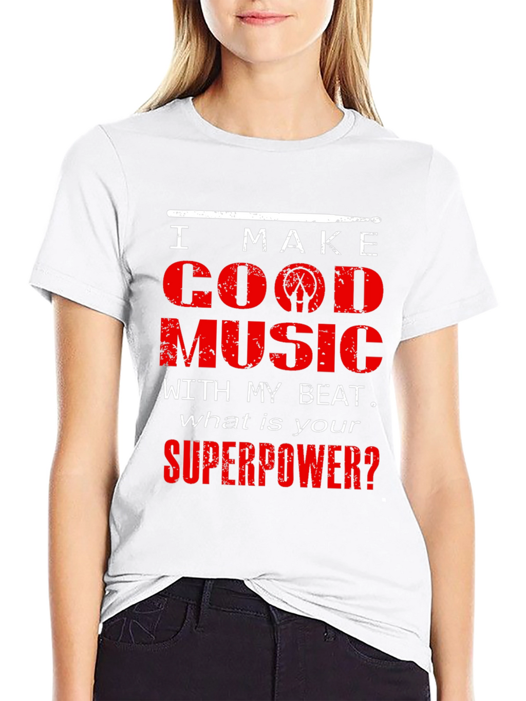 I Make Good Music Drummer T-Shirt