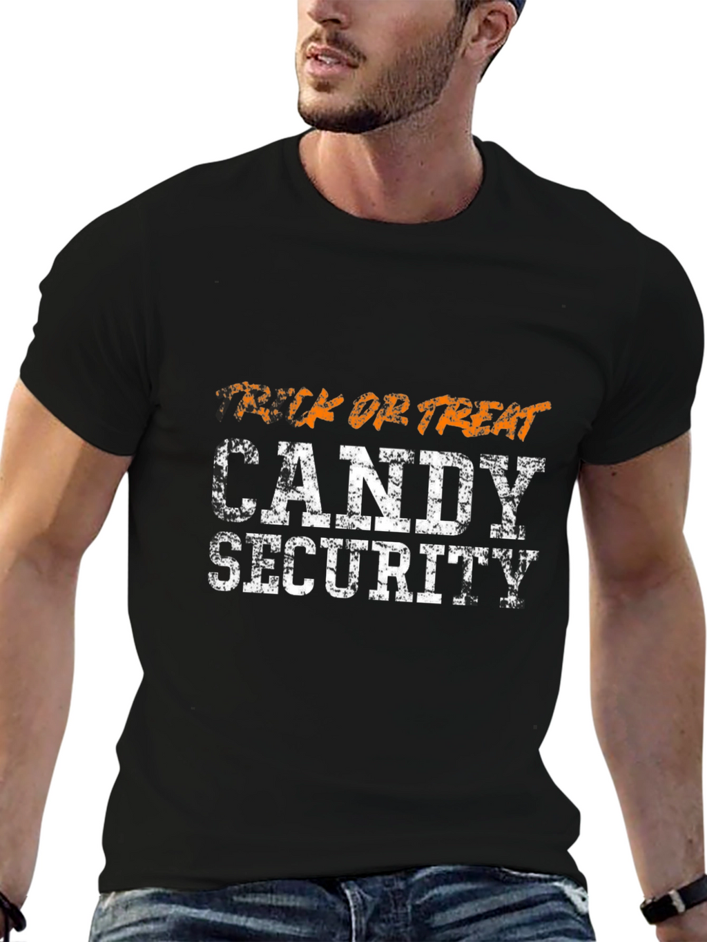 Candy Security Halloween Graphic Tee