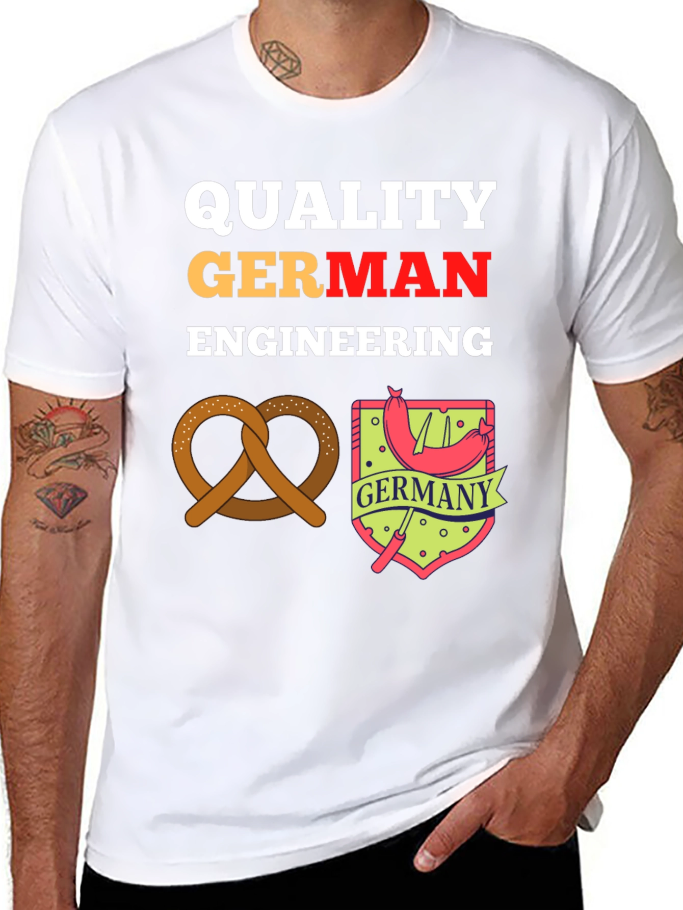 Quality German Engineering Graphic T-Shirt