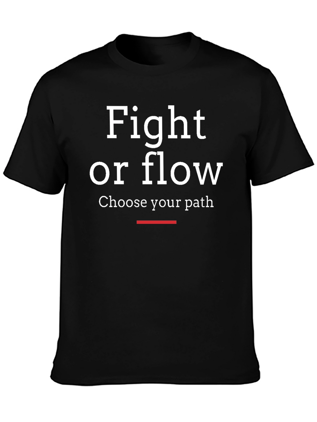 Fight or Flow Mens Graphic Tee