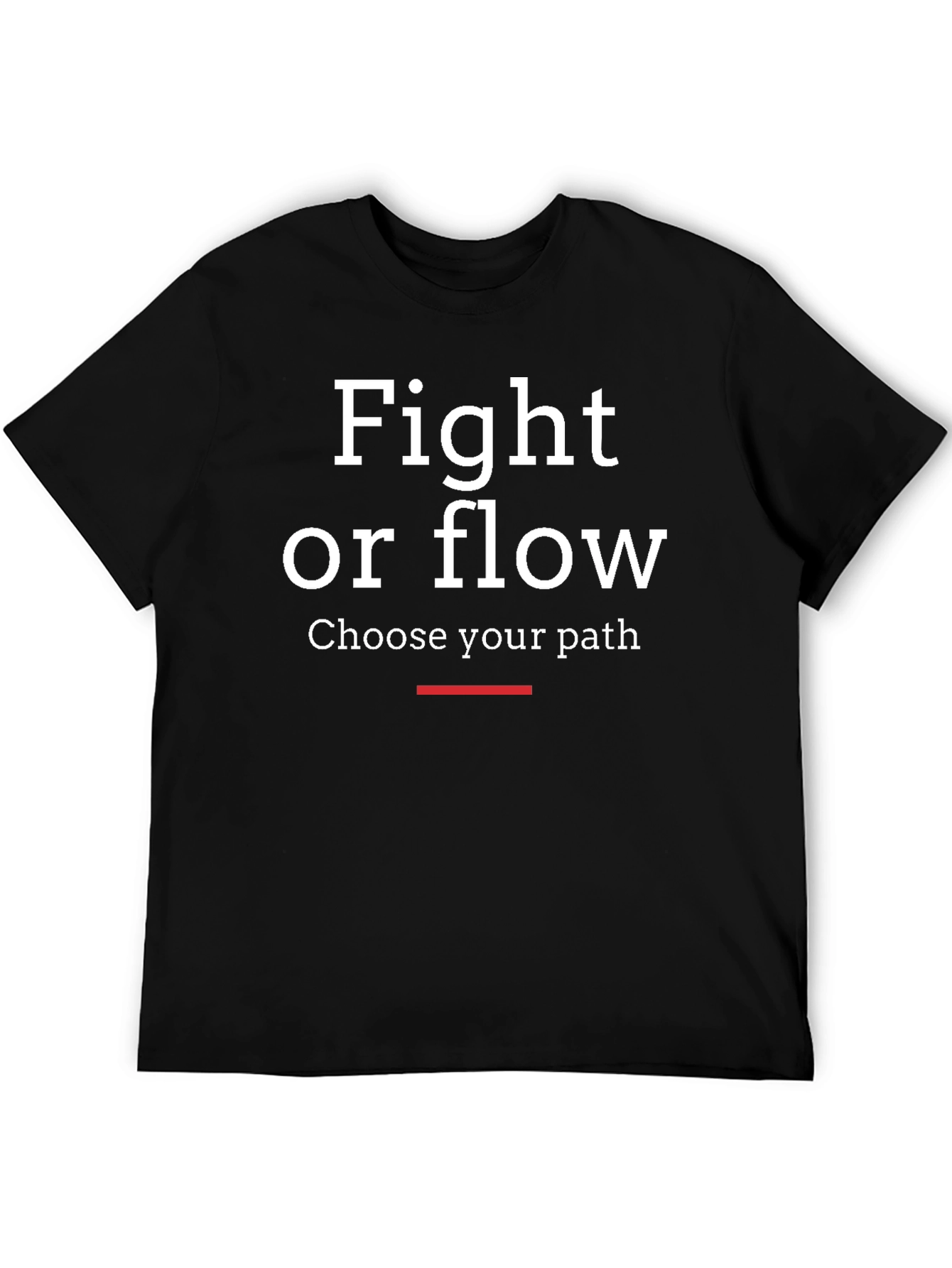 Fight or Flow Mens Graphic Tee