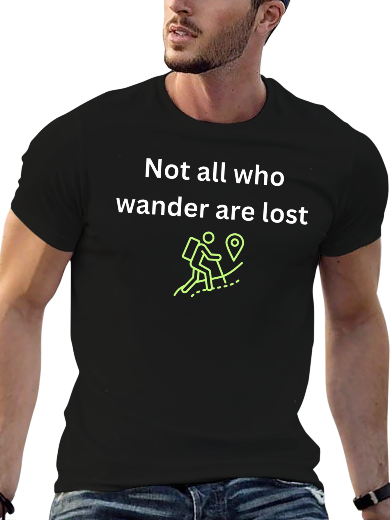 Wanderer Graphic Tee - Adventure Awaits