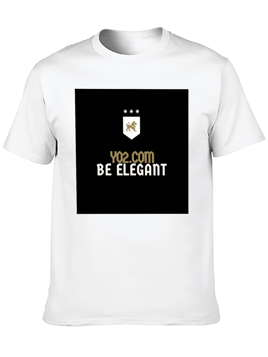 Elegant Black Graphic T-Shirt