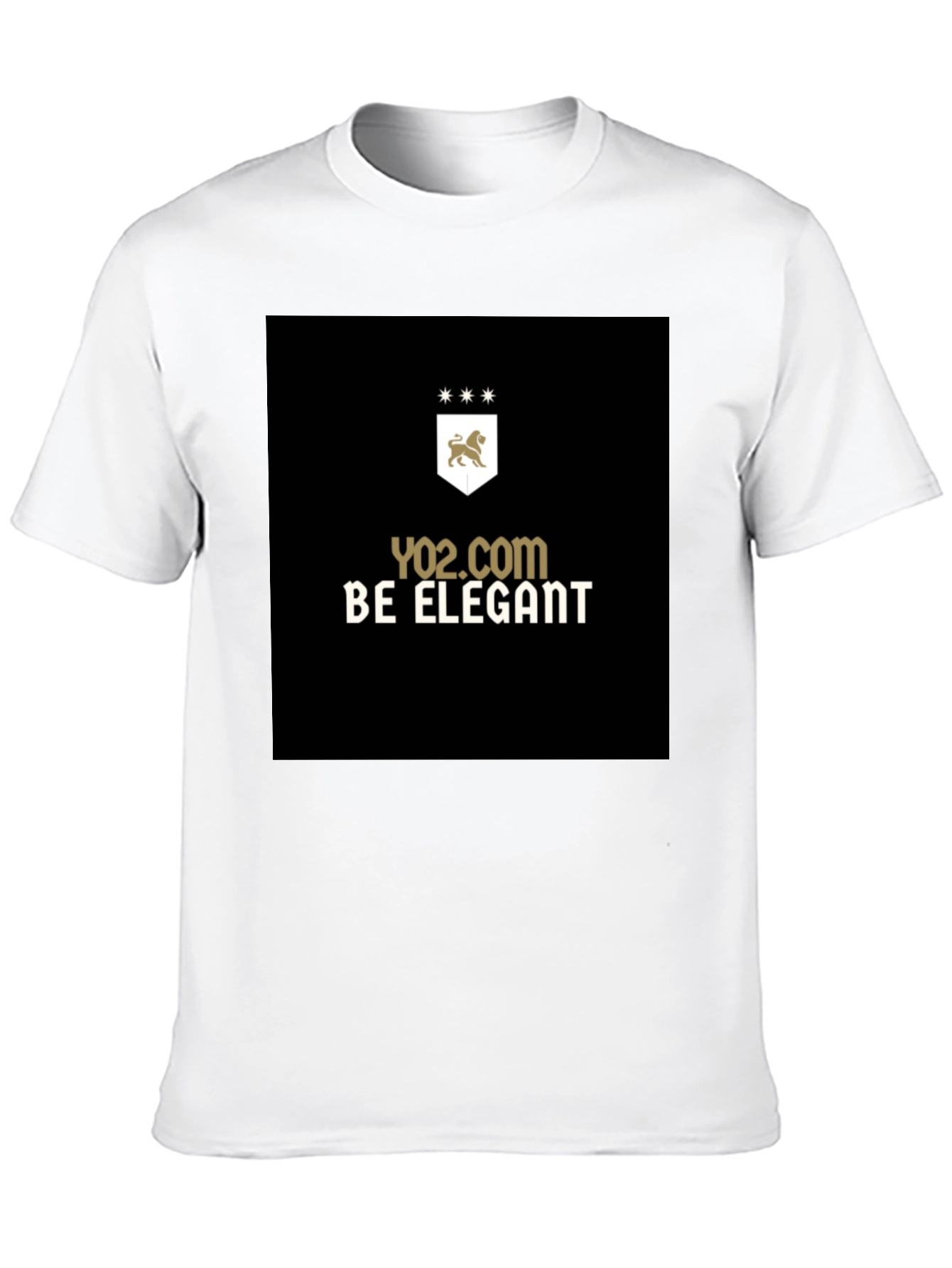 Elegant Black Graphic T-Shirt