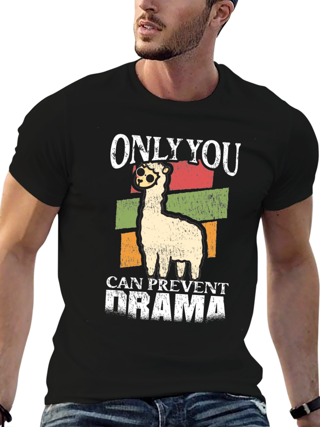 Only You Can Prevent Drama Llama T-Shirt