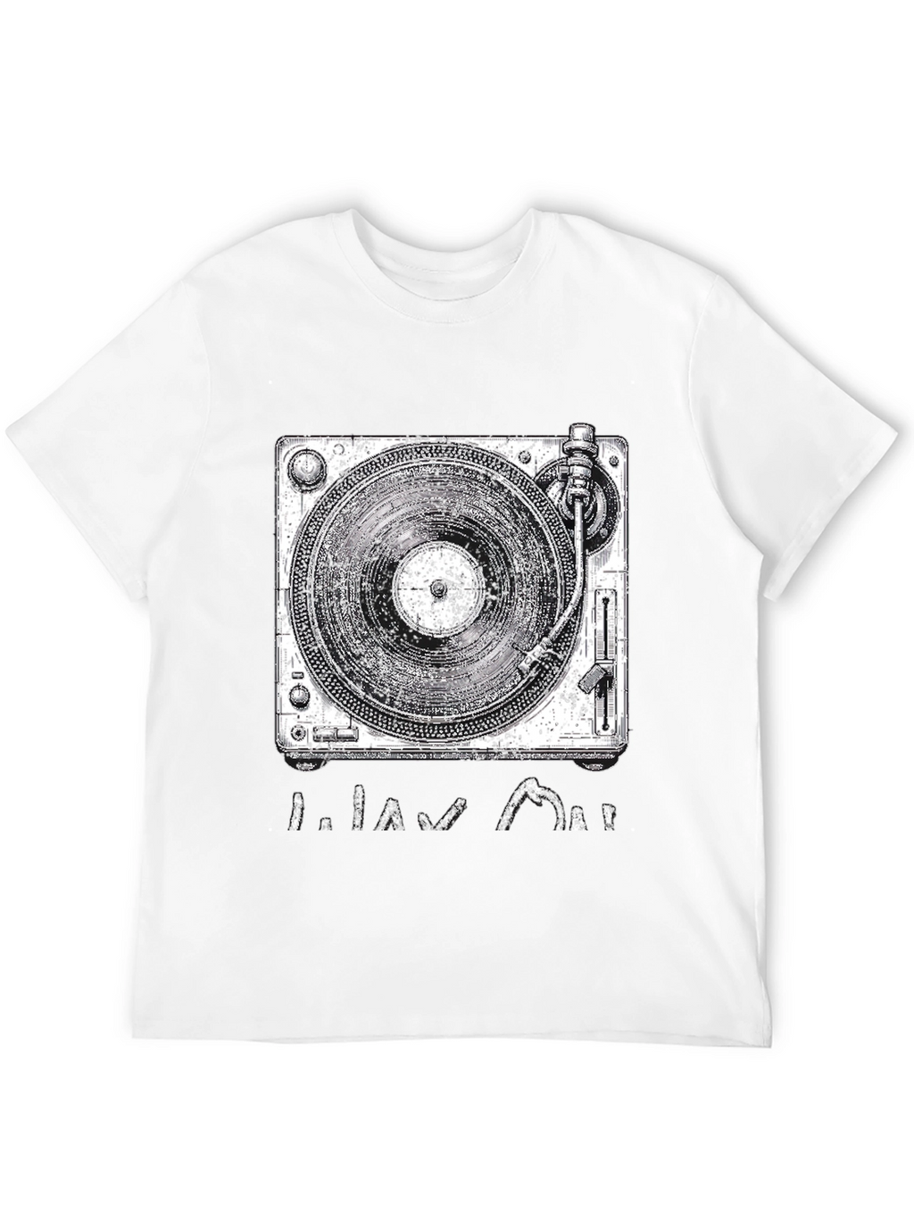 Turntable Graphic Tee - DJ Style