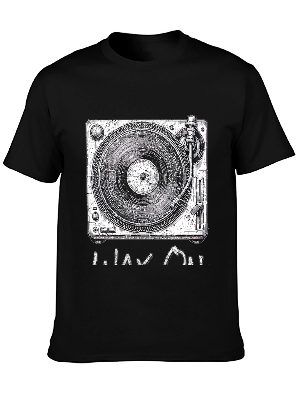 Turntable Graphic Tee - DJ Style