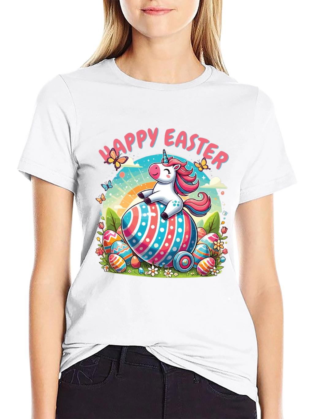 Happy Easter Unicorn T-Shirt
