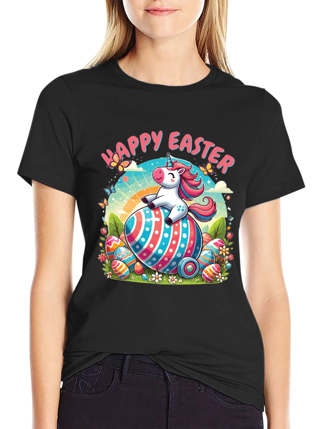Happy Easter Unicorn T-Shirt