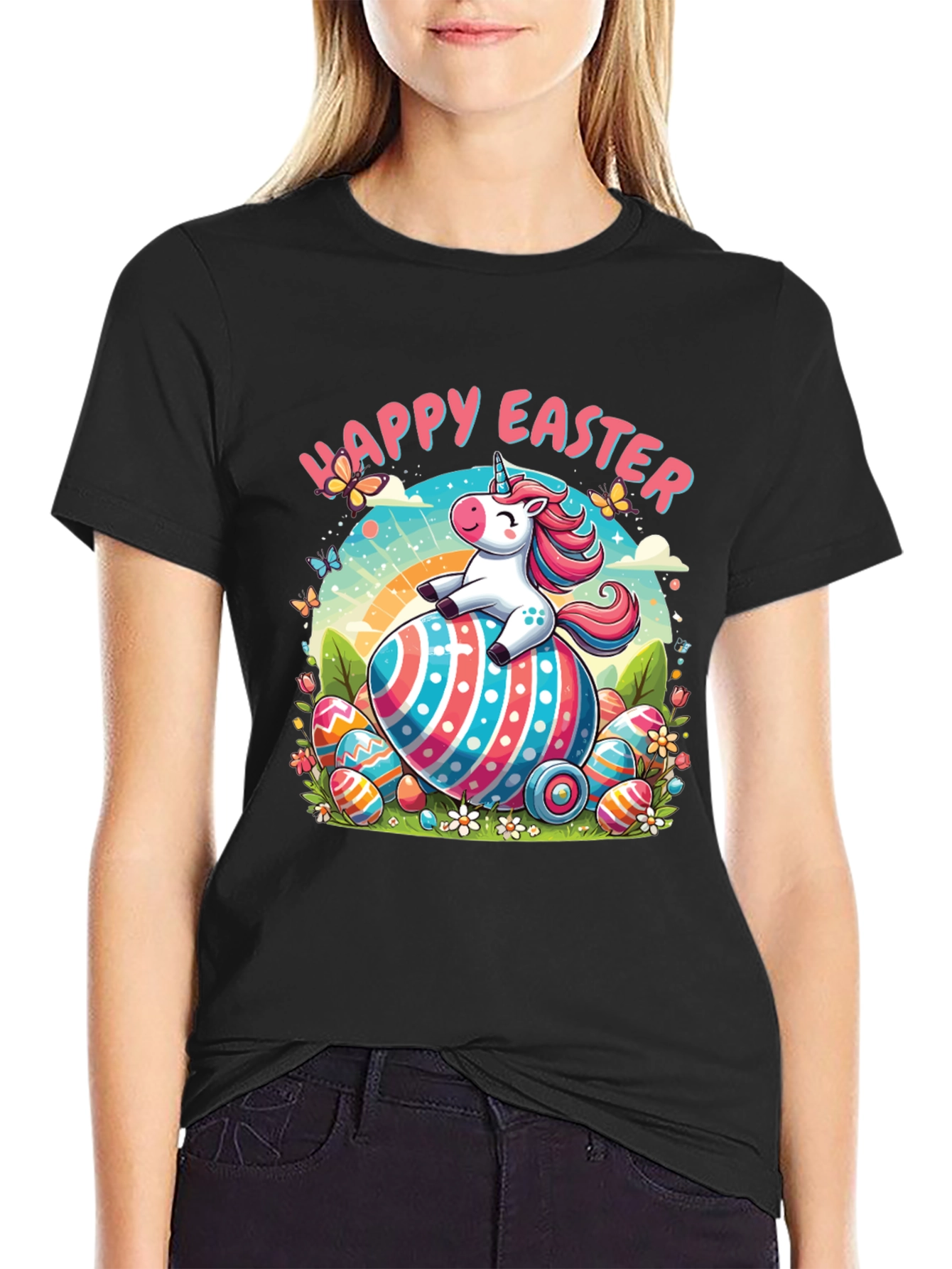 Happy Easter Unicorn T-Shirt