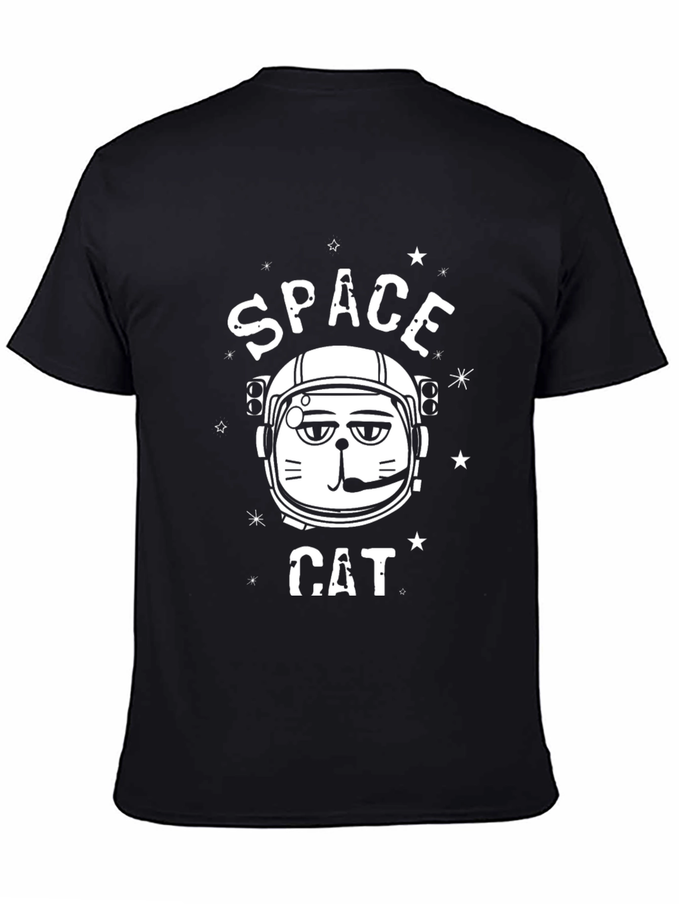 Space Cat T-Shirt - Astronaut Kitten Tee