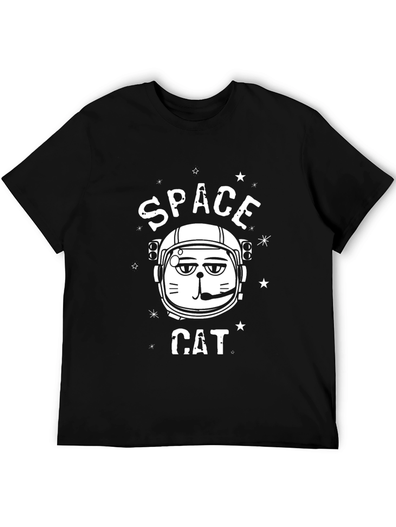 Space Cat T-Shirt - Astronaut Kitten Tee