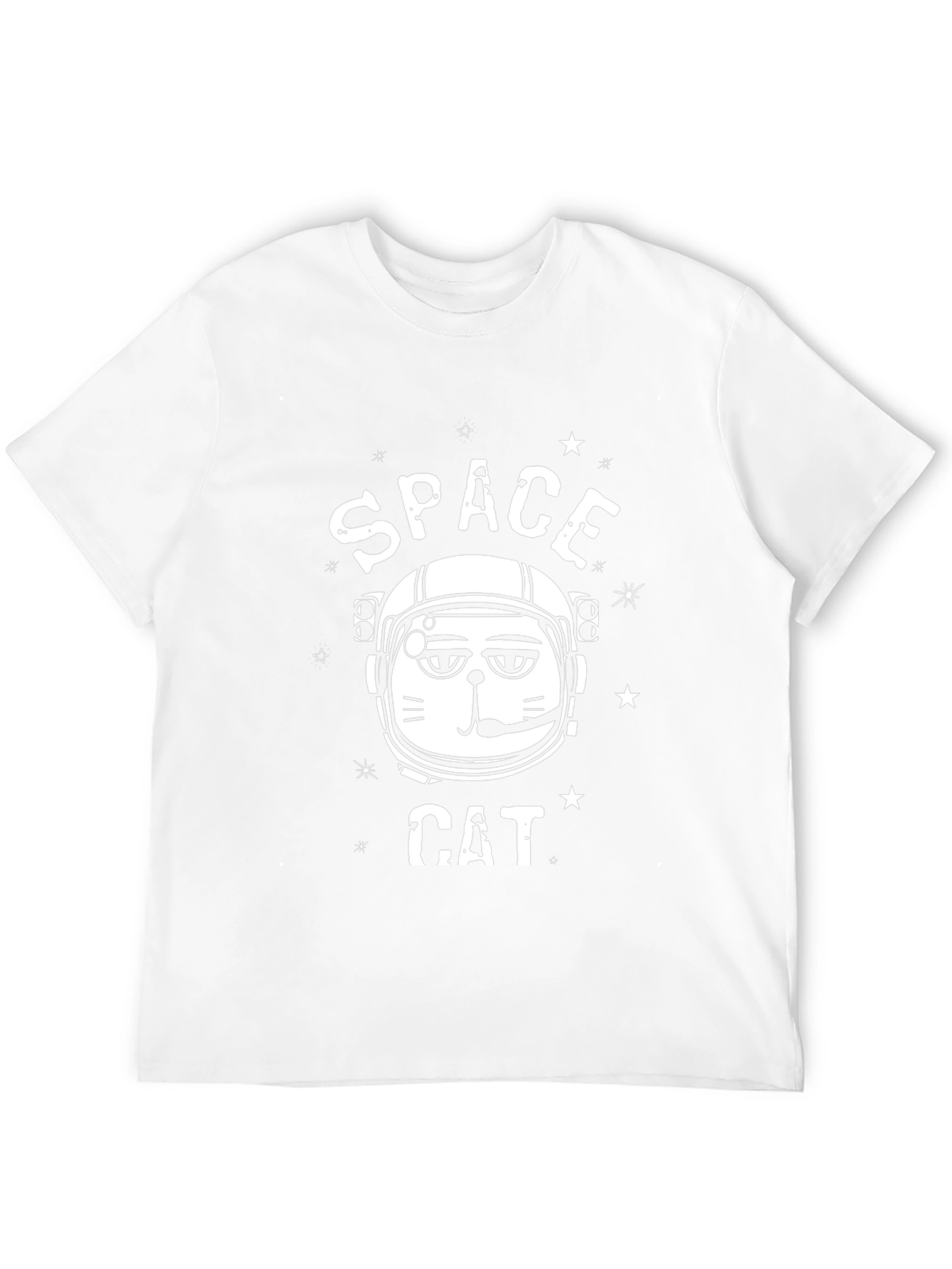 Space Cat T-Shirt - Astronaut Kitten Tee