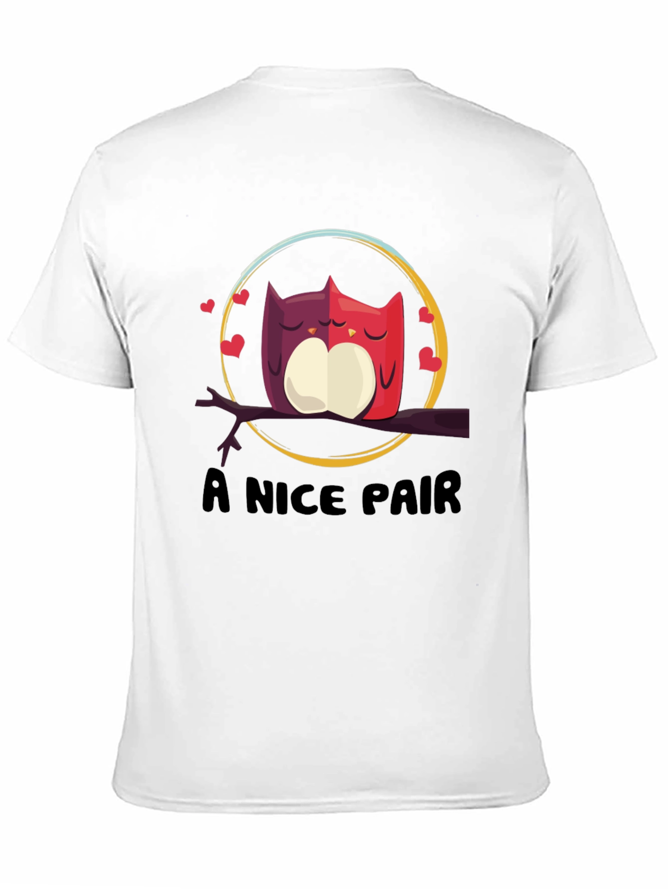 A Nice Pair Owl Graphic Tee