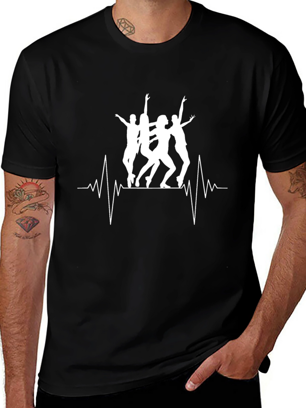 Dance Heartbeat T-Shirt - Rhythm in Style