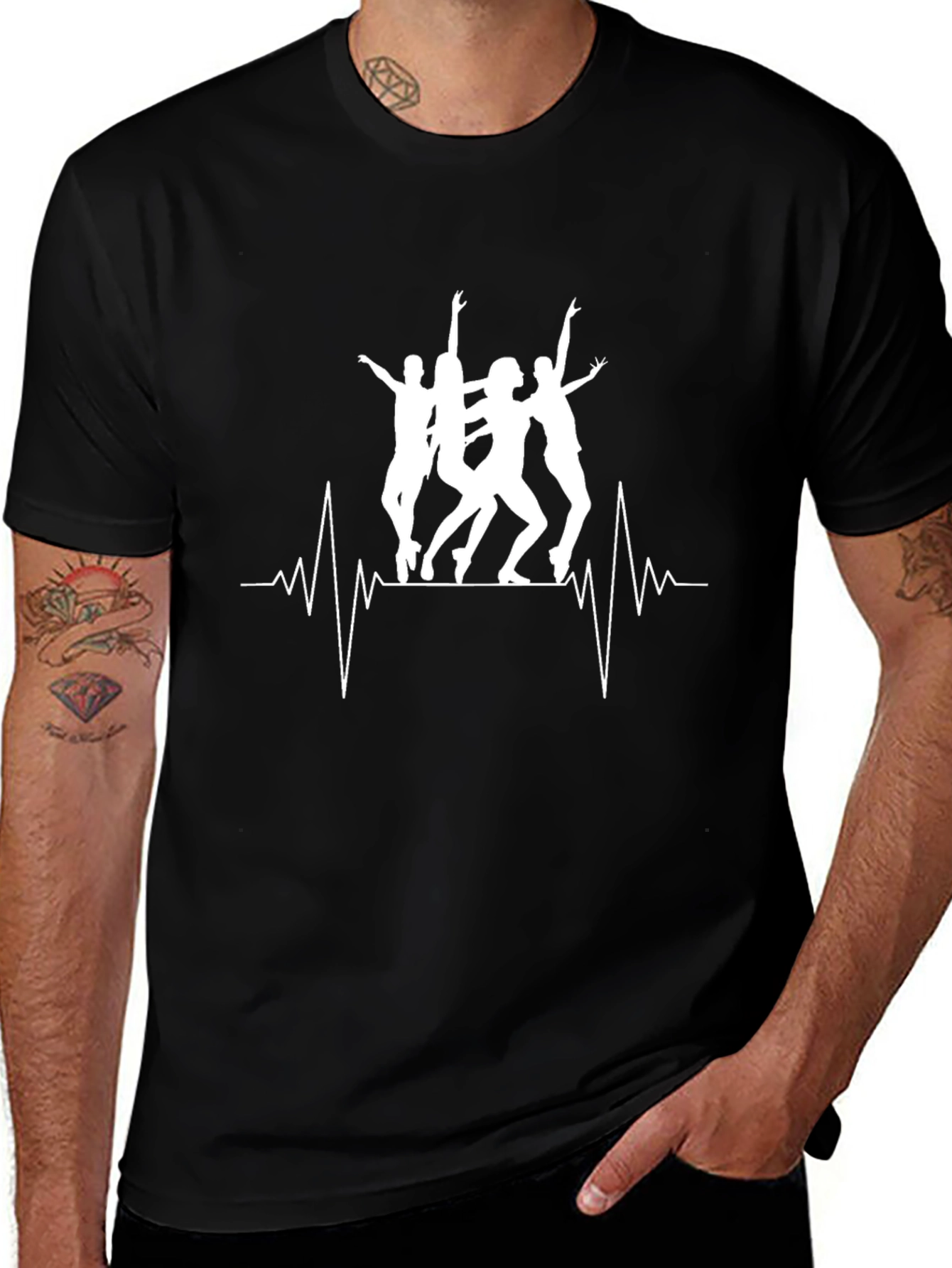 Dance Heartbeat T-Shirt - Rhythm in Style