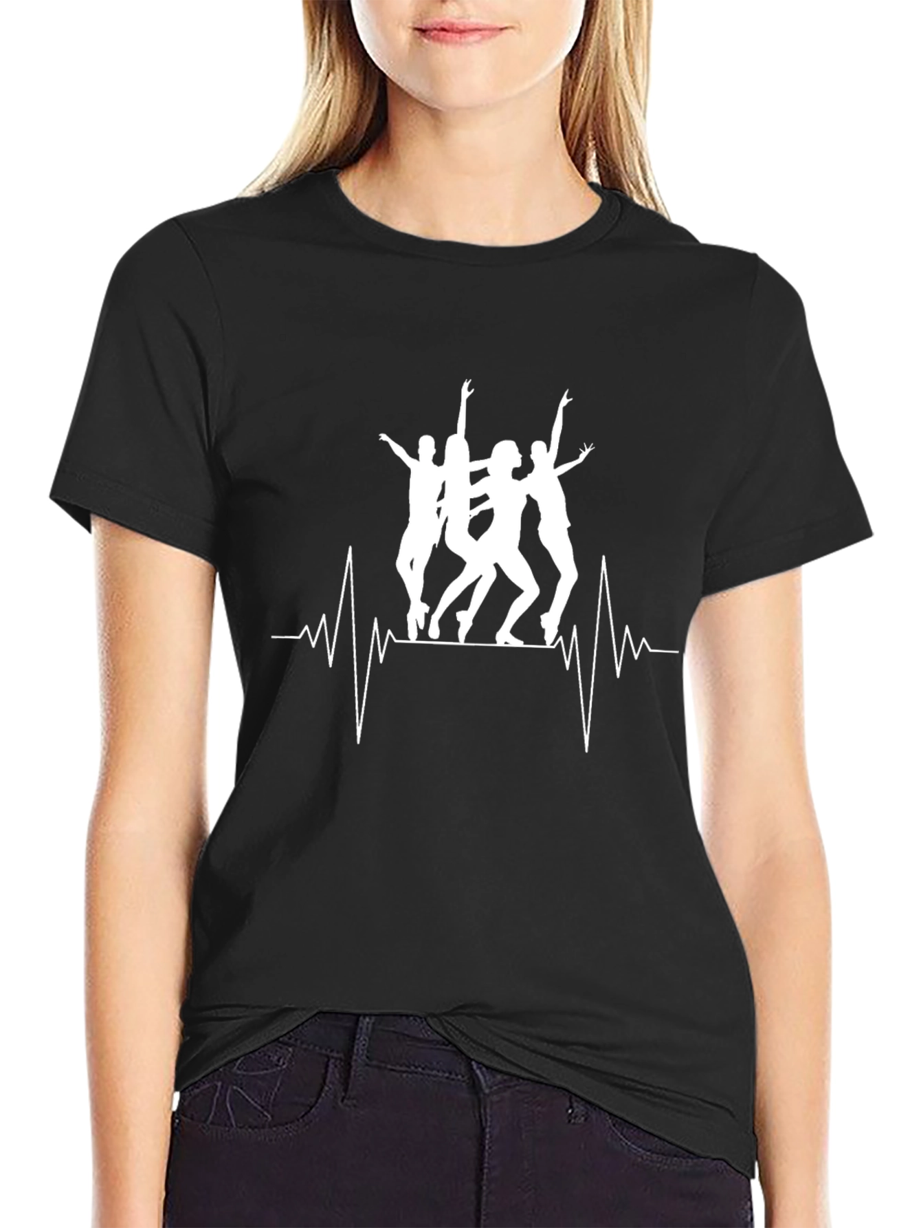 Dance Heartbeat T-Shirt - Rhythm in Style