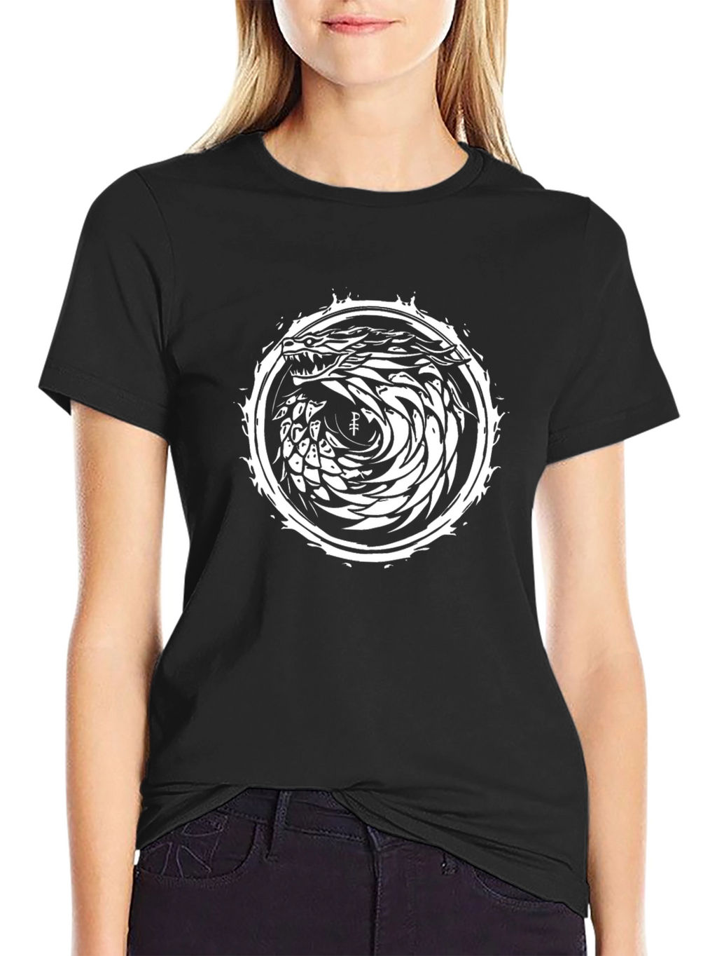 Witcher Medallion T-Shirt - Black