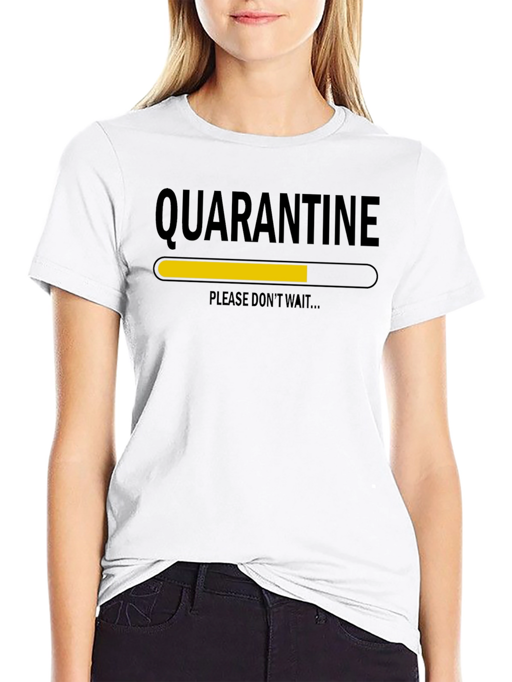 Quarantine Loading Funny Graphic T-Shirt
