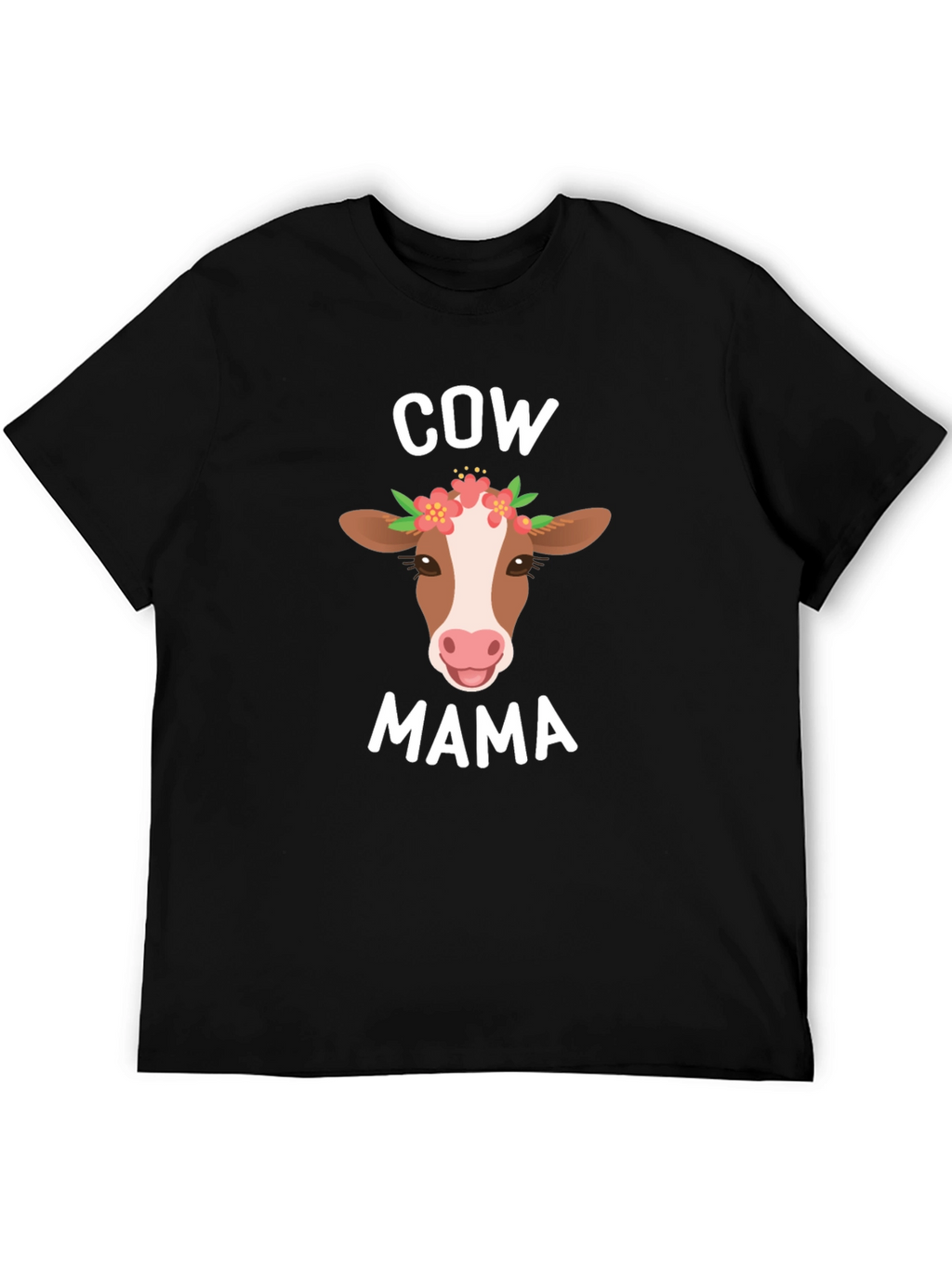 Cow Mama T-Shirt - Cute Farm Animal Tee