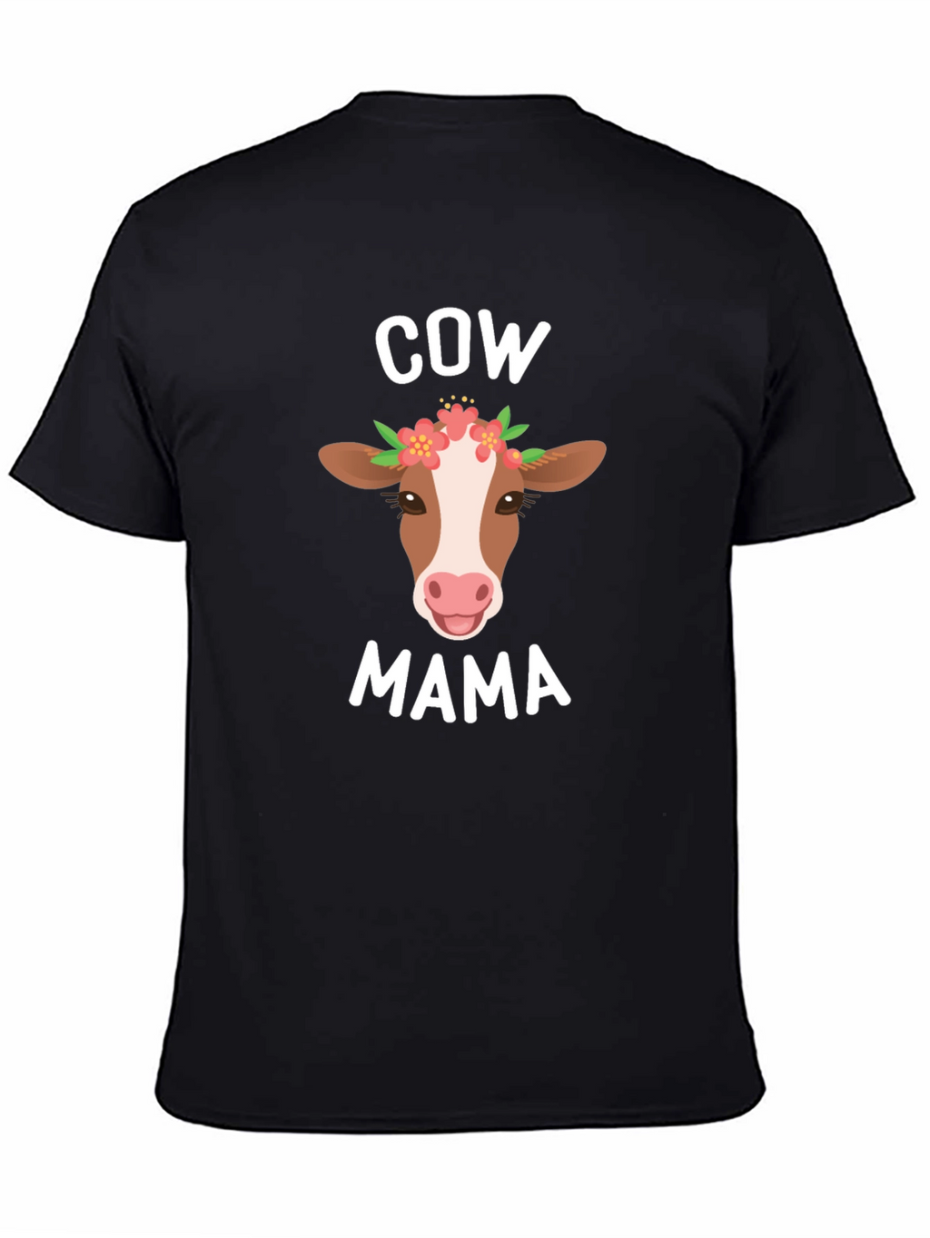 Cow Mama T-Shirt - Cute Farm Animal Tee