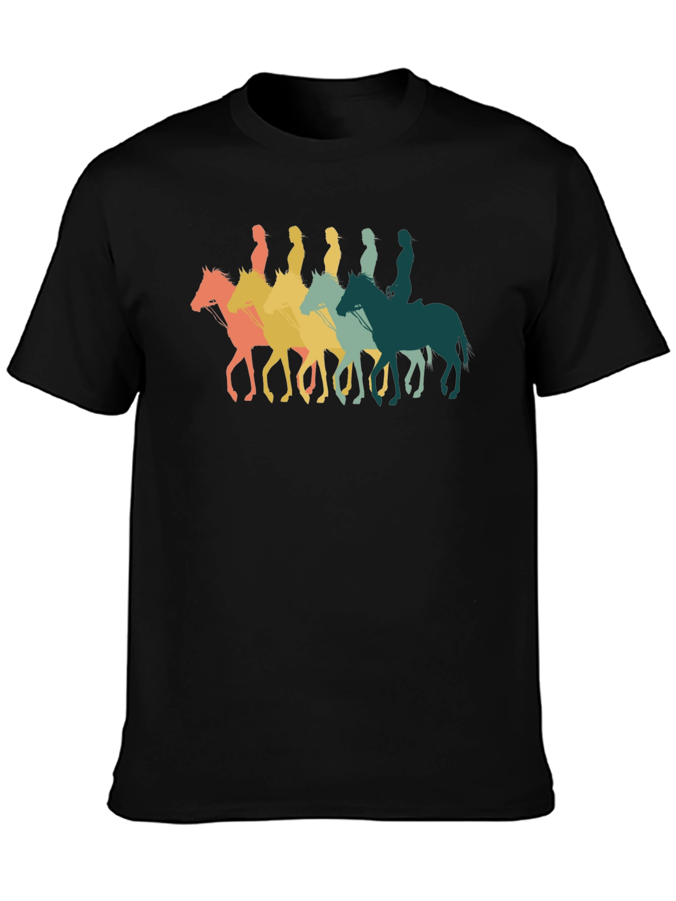 Retro Horse Rider T-Shirt