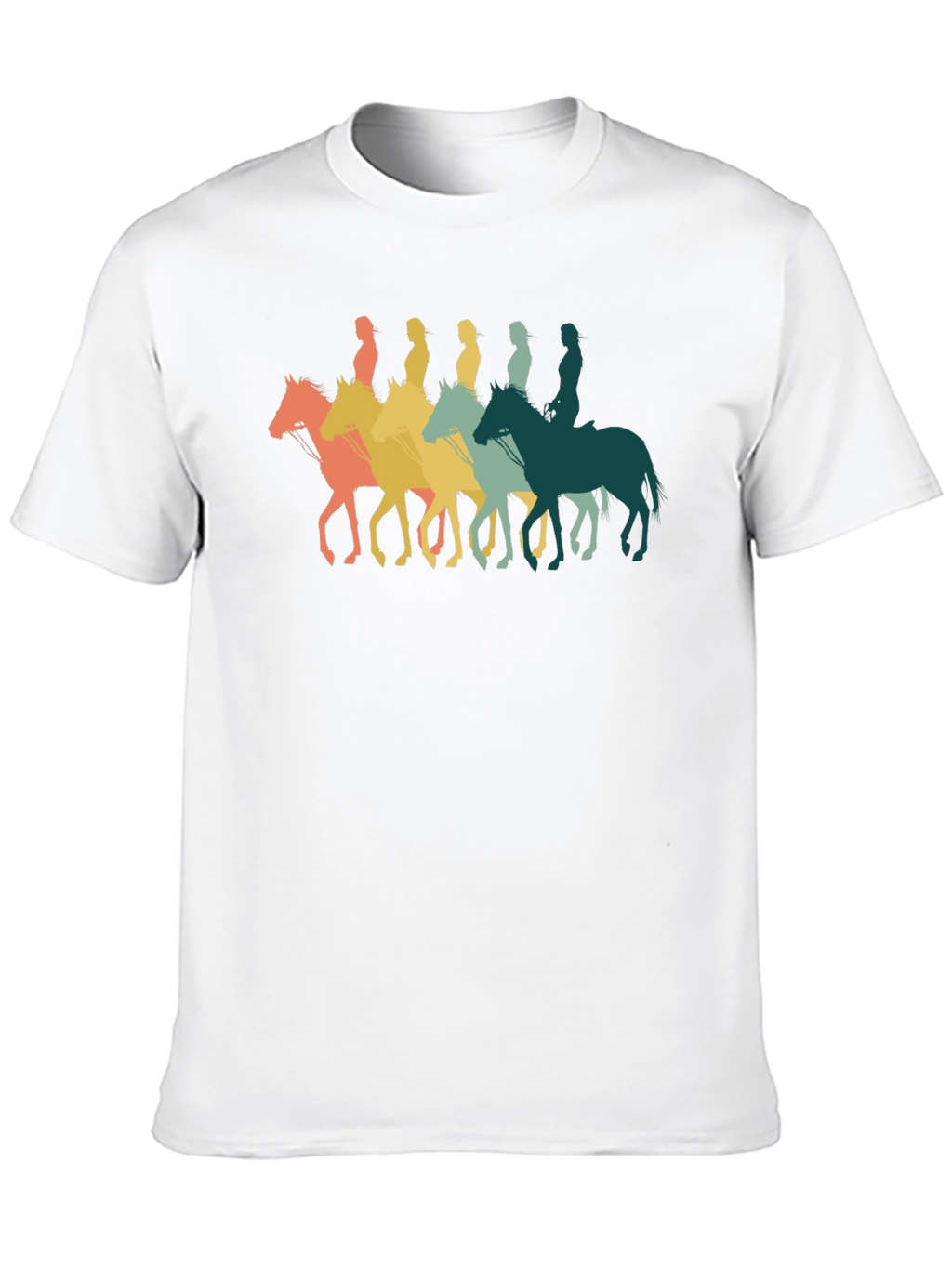 Retro Horse Rider T-Shirt