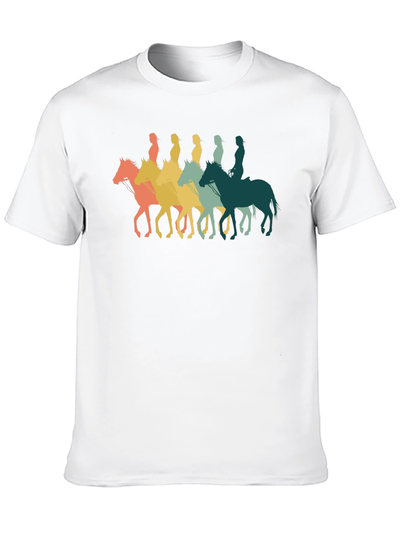 Retro Horse Rider T-Shirt