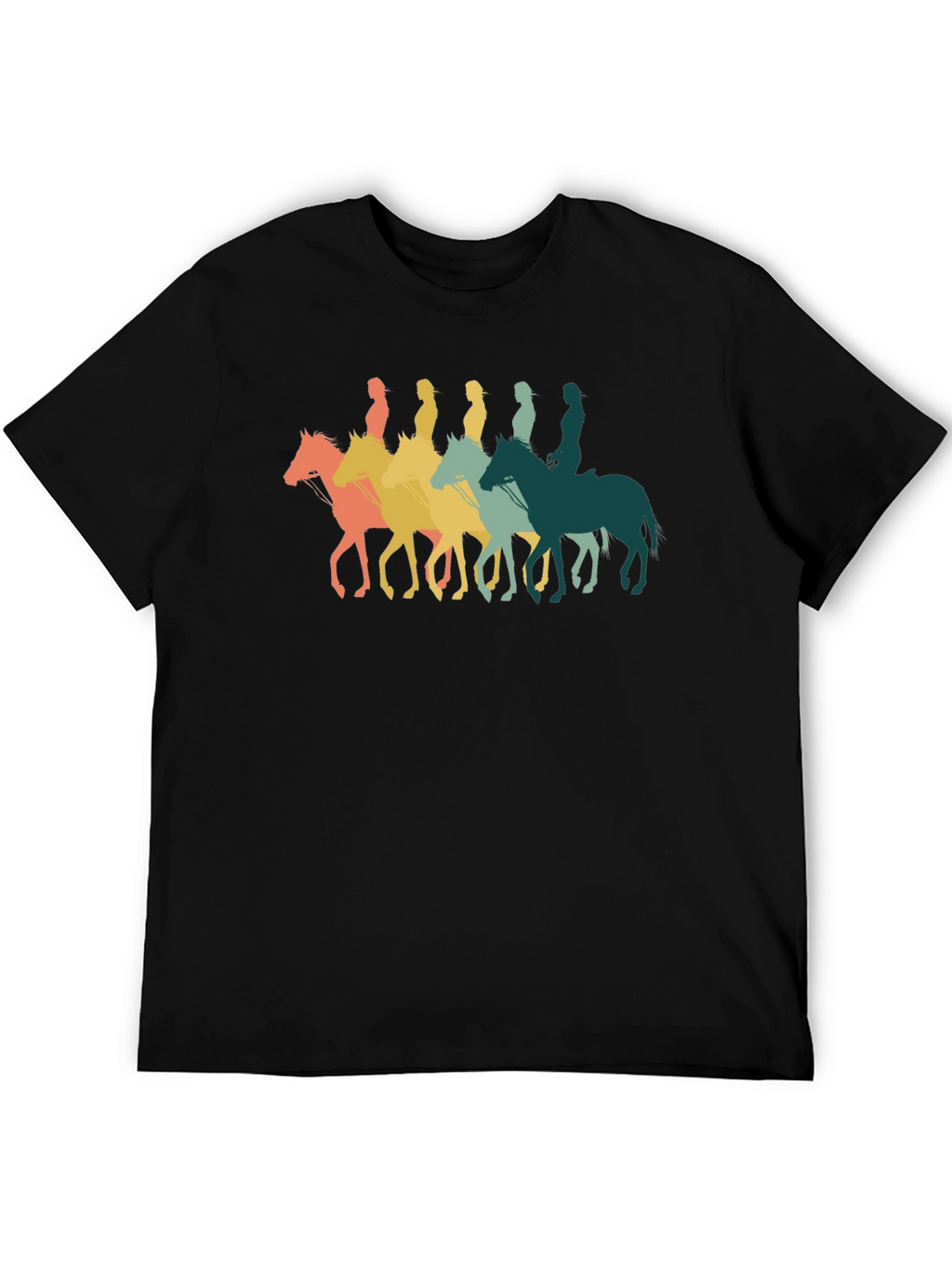 Retro Horse Rider T-Shirt