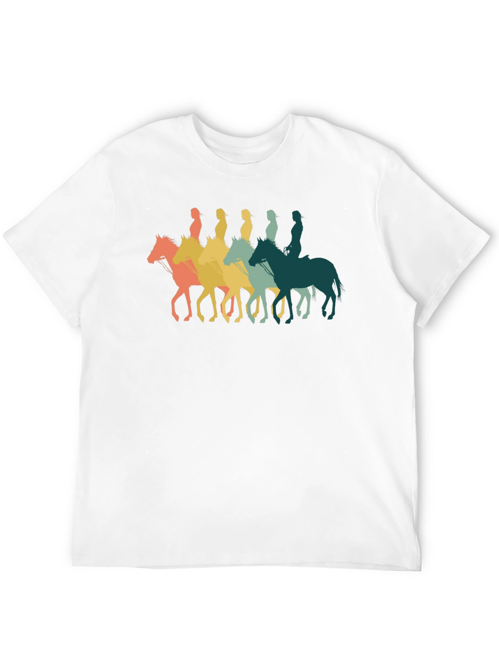 Retro Horse Rider T-Shirt