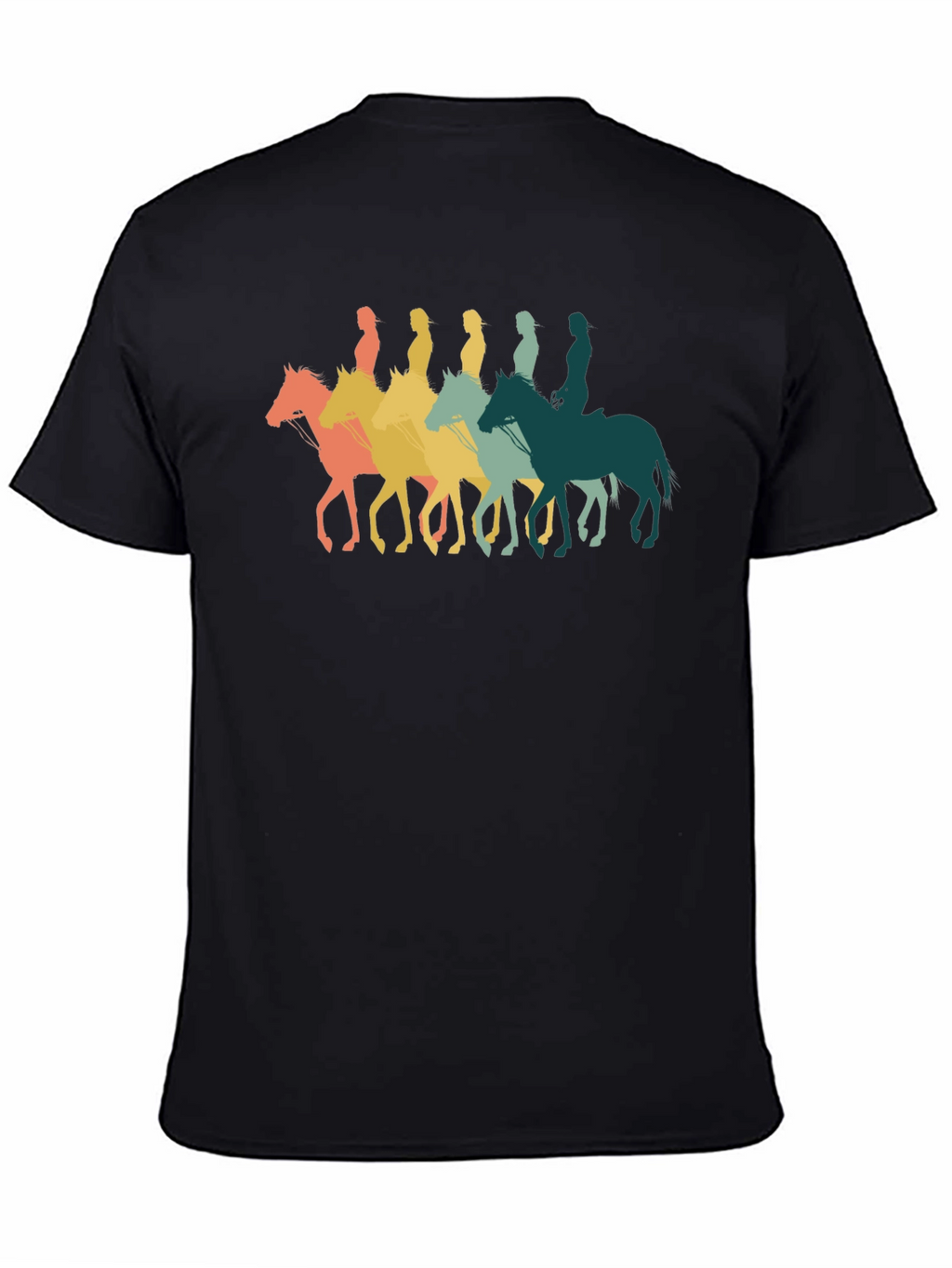 Retro Horse Rider T-Shirt