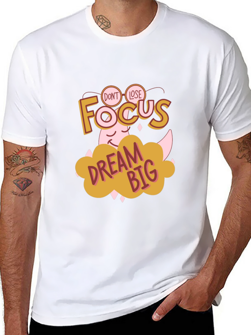 Focus Dream Big Graphic T-Shirt