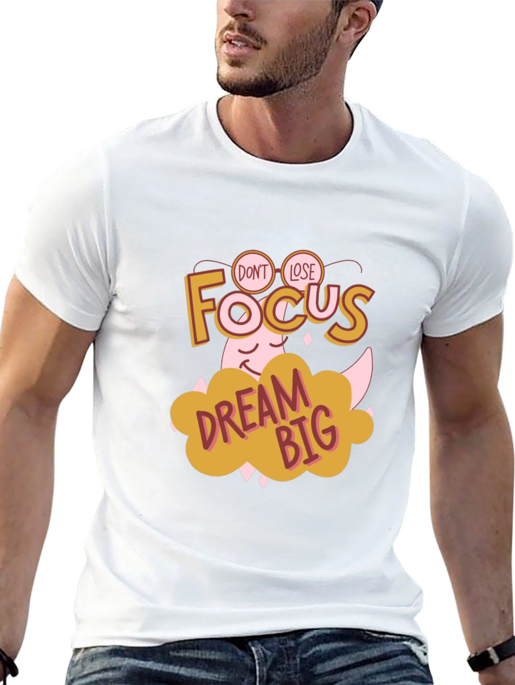 Focus Dream Big Graphic T-Shirt