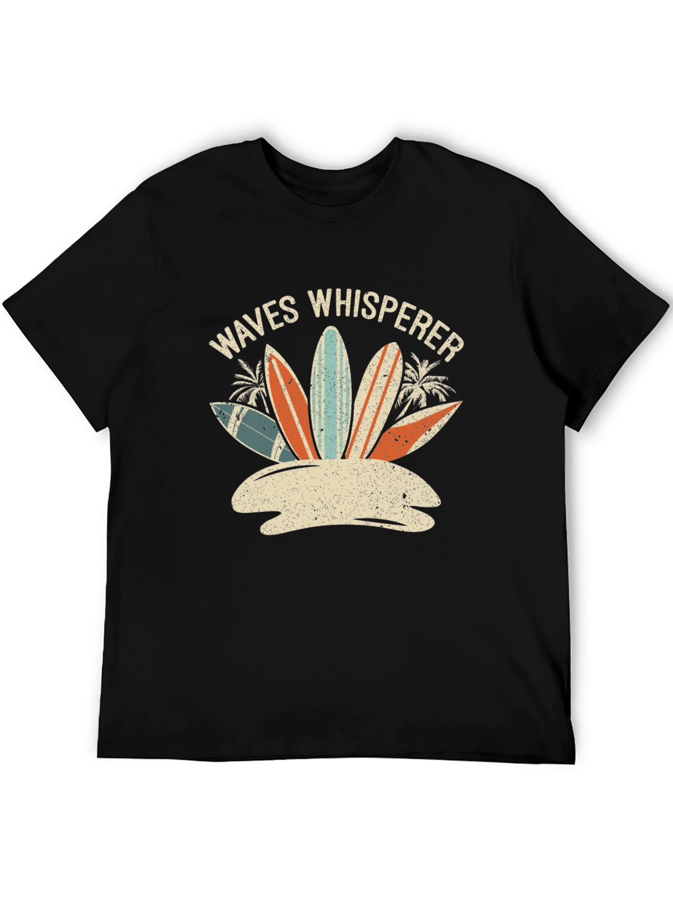 Waves Whisperer Graphic T-Shirt - Surf Style