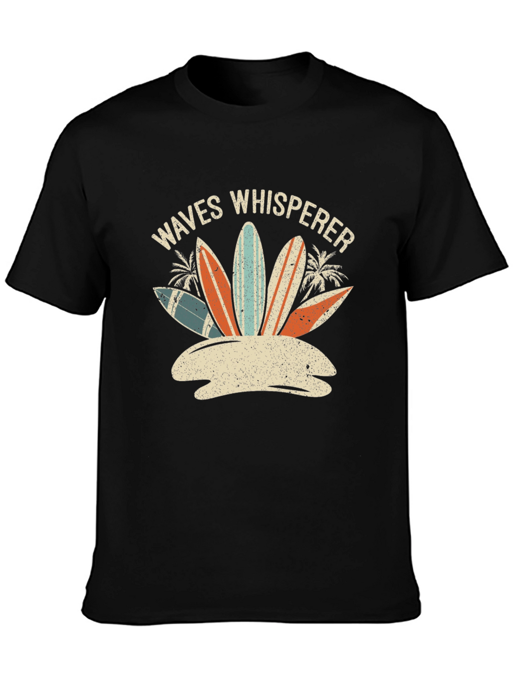 Waves Whisperer Graphic T-Shirt - Surf Style