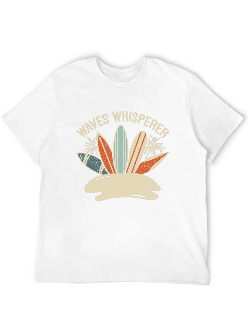 Waves Whisperer Graphic T-Shirt - Surf Style