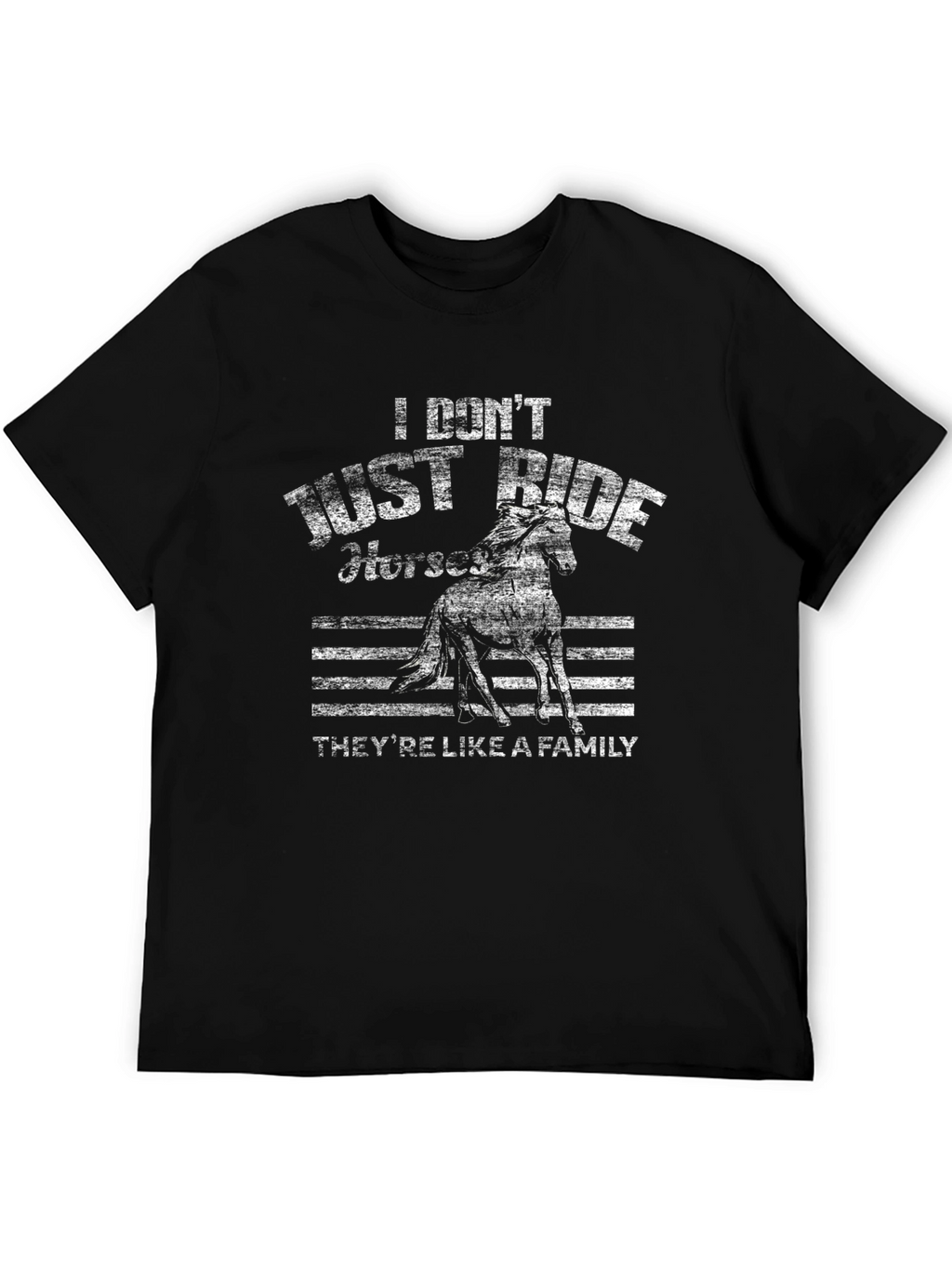 Horse Lovers T-Shirt: Theyre Like Family