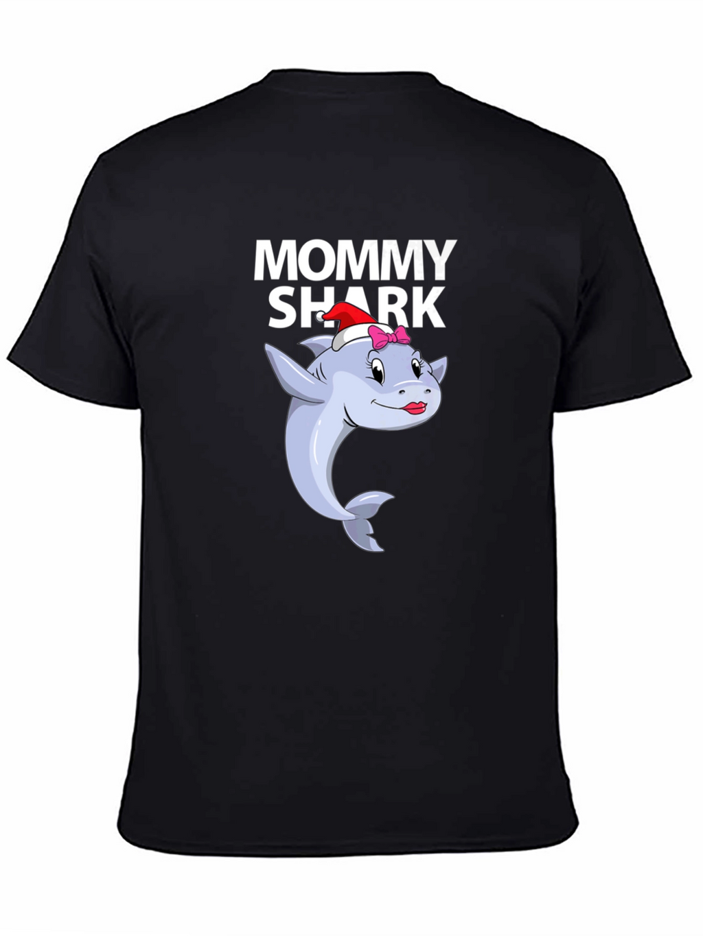 Mommy Shark Graphic Tee - Black