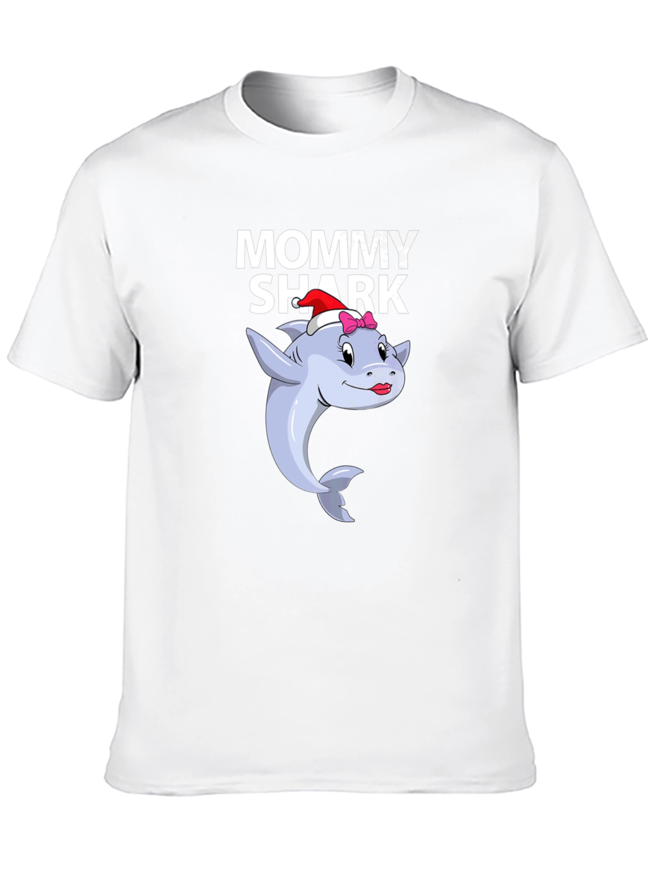 Mommy Shark Graphic Tee - Black