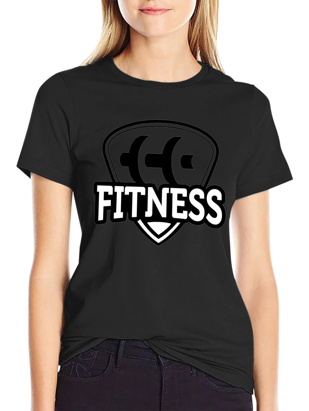 Fitness Black T-Shirt