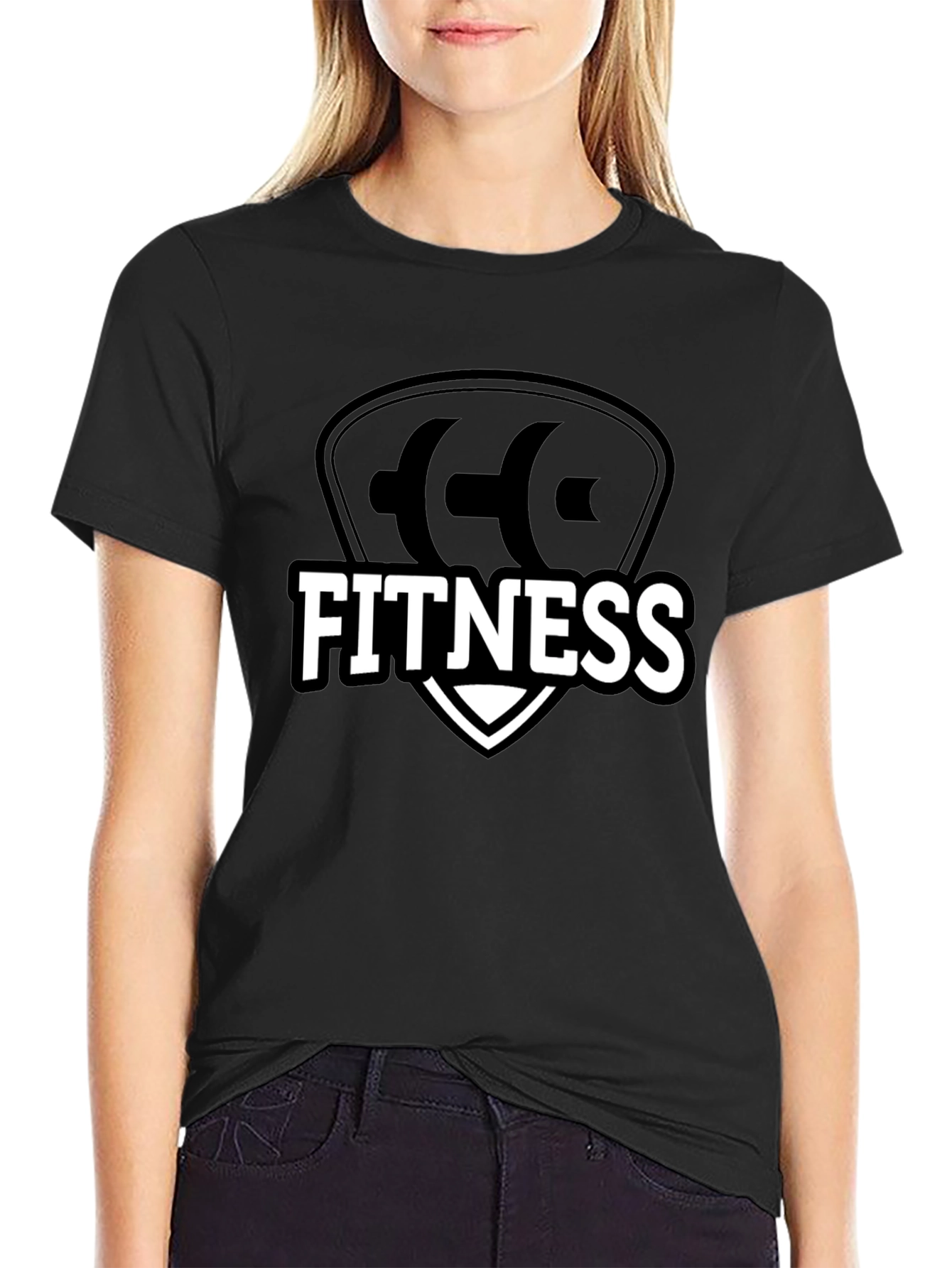 Fitness Black T-Shirt