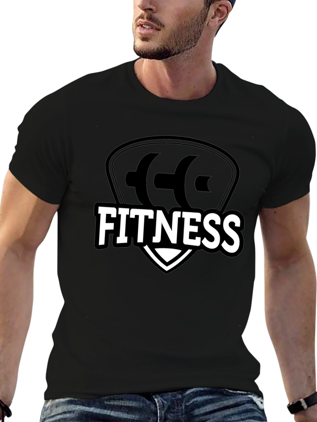Fitness Black T-Shirt