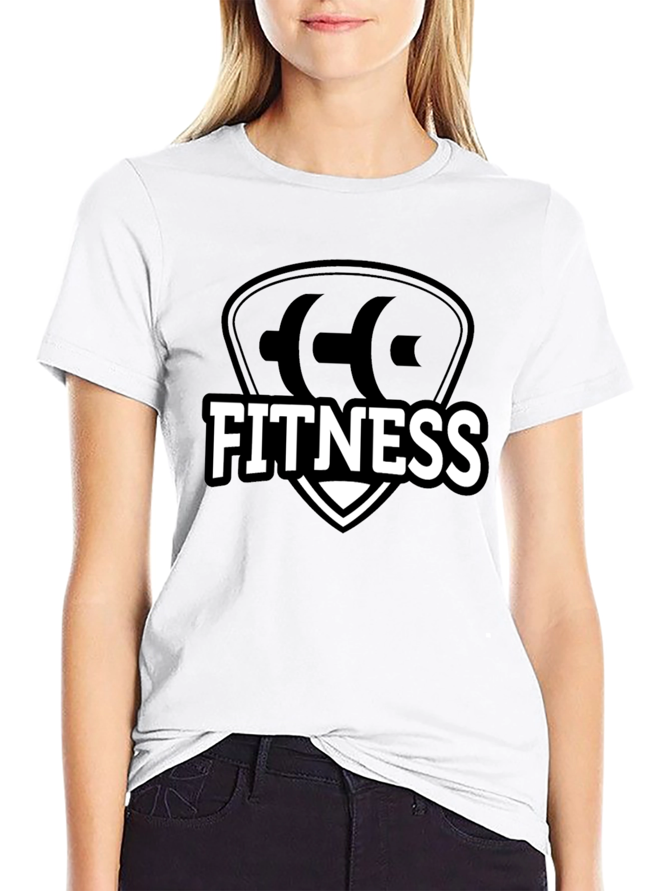 Fitness Black T-Shirt